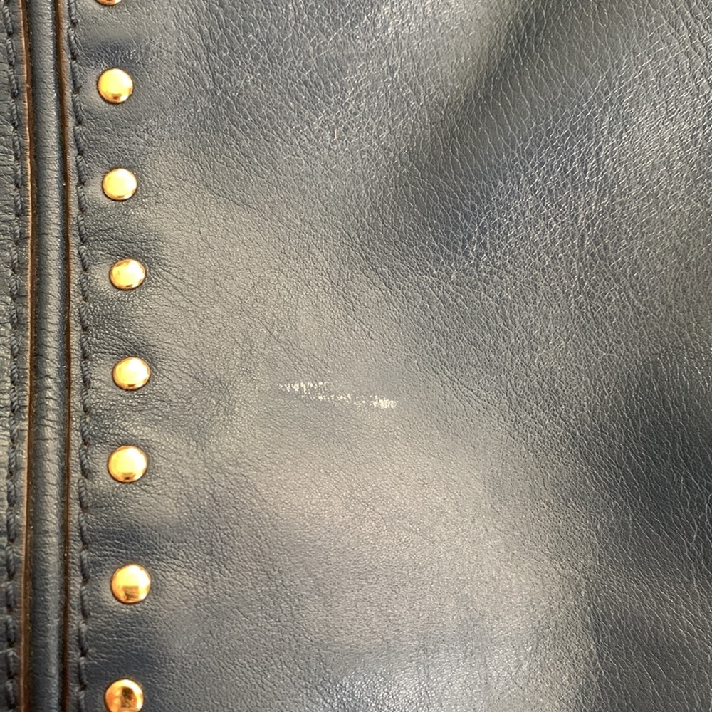 Michael Kors studded hand bag, blue/green - Picture 7 of 7
